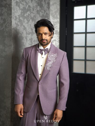 Lilac Tuxedo Set