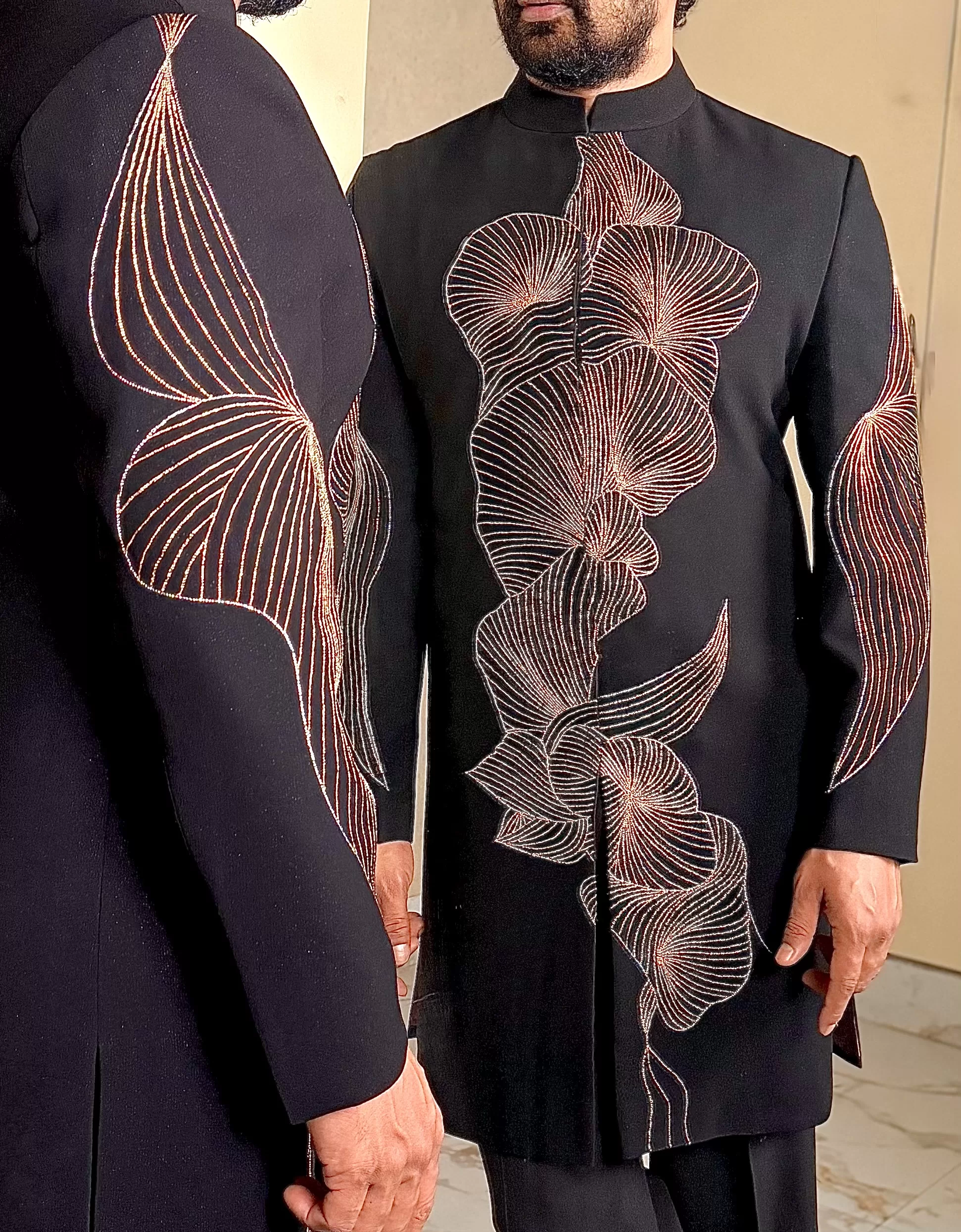 The Celestial Wave Sherwani - Image 3